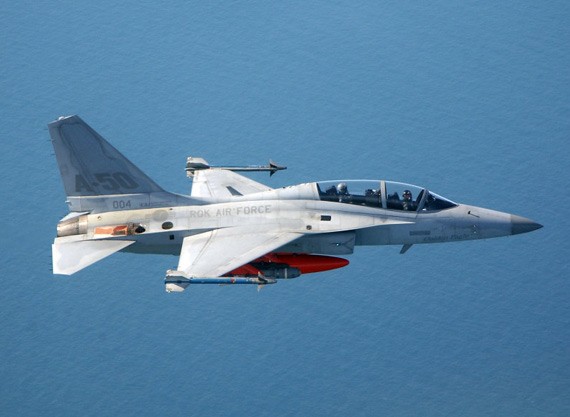 Hàn Quốc muốn dùng F/A-50 (phiên bản dòng T-50) thay thế cho máy bay chiến đấu KF-5F hiện nay.